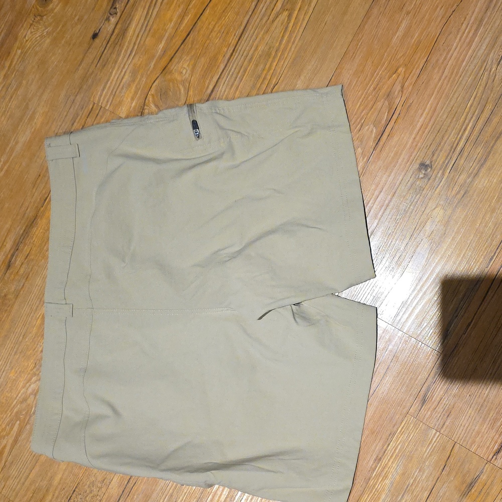 Women's Tan Shorts Eddie Bauer Sz16 - Picture 3 of 5